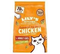 Lily's Kitchen, Hecho con Ingredientes Naturales, alimento seco para Perros Adultos, alimento para Gatos, Pollo al Horno con Verduras, Receta sin Cereales, 4 x 800 g