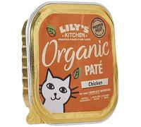 Lilys Kitchen - Pollo orgánico para Gatos, 85 g, Paquete de 19