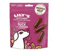 Lily's Kitchen Scrumptious Duck & Venison Sausages para Perros 8 x 70 gr