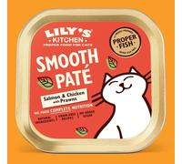 Lily's Kitchen Smooth Paté de Salmón y Pollo Gatos 19 x 85 gr