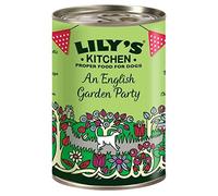 Lily's Kitchen An English Garden Party - Comida en paté para perros - Pollo con fresas - Cantidad: 400 g
