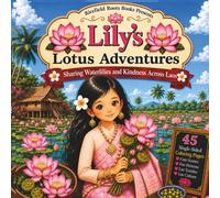 Lily's Lotus Adventures Coloring Book: 45 Cute & Cozy Pages Inspired by Laos, Kindness, and Friendship