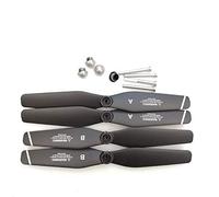 LILYY Accesorios para Drones S167 GPS S166 RC Drone Guard Cover Hélices Blades Gear Protector S167GPS Quadcopter Motor Motores Arm Repuestos Kit Fácil de Instalar(Yellow)