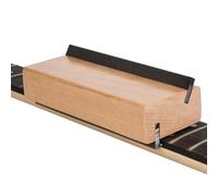 Lima a llaves de guitarra de madera lisa | Herramienta 2 en 1 corte 35/90 grados | Luthier útil para revivir el teclado | Accesorio profesional, fácil uso, mantenimiento de herramientas