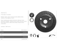 Lima biselada tarpol 125mm t-15, ideal para ajustes finos y acabados d