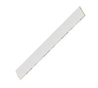 Lima blanca desechable para limas de uñas rectas Staleks Pro Expert, grano 22, grano 100/150/180/240 (50 piezas) (grano 240)