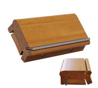 Lima de acabado de traste | Herramienta de recorte de extremos de traste de 3/23/35 grados: lima de ukelele, herramientas de luthier, herramienta de corte para redondear, dar forma y desbarbar trastes