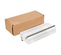 Lima de afilar Bundenden, lima de guitarra, biselado de doble ángulo - Instrumento Fret Crowning End Bevel File Herramientas para desbarbar trastes para guitarra, ukelele