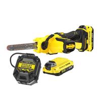 Lima de banda a batería Stanley FatMax V20, 2 x 2,0 Ah, 18 V, SFMCE210D2K