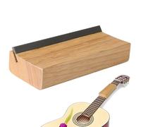 Lima de Biselar Les Frettes - Radio de 40 cm para desatascar y enderezar los bordes, Lima de ángulo de 35 grados con mango de madera para coronación y biselado, para creadores de música Luthiers