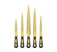 Lima de carpintería de acero al carbono de doble cara con dientes cortados de precisión para un acabado suave, con cómodo mango de goma para un uso prolongado (1)