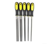 Lima de carpintería de dientes medianos para tallar, escofina de madera, lima de acero para manualidades, 6 pulgadas (redonda)
