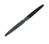 Lima de cera de doble extremo de 200 mm para joyería, herramienta media redonda para archivar y tallar modelos de plástico, madera y cera con eficacia