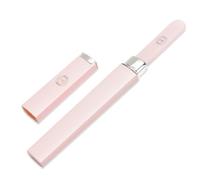 Lima de cristal prémium con estuche protector, para uñas naturales y acrílicas, manicura y pedicura, gran regalo para mujeres y niñas, de color rosa