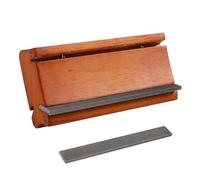 Lima de extremo de traste, herramienta para quitar rebabas de guitarra, herramienta de apósito para eliminar rebabas de guitarra y bajo
