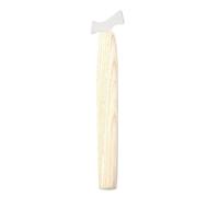 Lima de limpieza de ranura de trastes de guitarra, mango de madera, raspador de trastes de madera, herramienta de limpieza de trastes