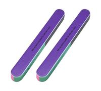 Lima de manicura profesional de 7 caras, papel de lija flexible para un cuidado preciso de las uñas, suave en cutículas y puntas, juego de pulidor de uñas colorido
