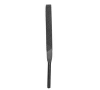 Lima de mano de acero redonda con aguja plana de metal para afilar madera y metal, herramienta de molienda cómoda de usar
