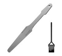 Lima de moler para guitarra, trastes de guitarra, herramienta de limado de tuercas de acero inoxidable, herramienta de doble borde de corte