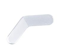 Lima de pie reutilizable de cristal pequeña, diseño ergonómico, segura para todos los tipos de piel, herramienta de extracción eficaz, lima profesional de cristal pequeño