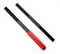 Lima de reparación de roscas de 0,75 a 3 mm, herramienta de mano de acero resistente, herramienta de rosca para limpiar pernos dañados
