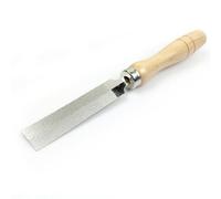 Lima de rombos de diamante, lima de borde recubierto de diamante, herramientas de carpintería para moldear a mano con mango de madera para metal, piedra, madera (3 pulgadas)