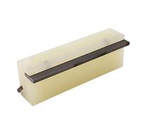 Lima de traste de 45°, herramienta de reparación de guitarra, lima de recorte de biselado de borde manual con superficie pulida de 45°, portátil y liviana para mantenimiento de (Archivo de doble cara)