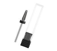 Lima de uñas de acero de tungsteno 4 en 1 para manicuristas profesionales, elimina eficazmente el esmalte de gel, formas y pule para salón de belleza, hogar, accesorio hipoalergénico