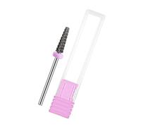 Lima de uñas de acero de tungsteno 4 en 1 para manicuristas profesionales, elimina eficazmente el esmalte de gel, formas y pule para salón de belleza, hogar, accesorio hipoalergénico