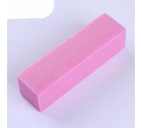 Lima de uñas de media luna con estampado de flores, lima de uñas lavable, pulido profesional, herramientas de cuidado de manicura, patrón 19, 1 ud.