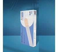 Lima de uñas desechable de papel blanco (capa de espuma suave) sobre una base de madera para manicura y pedicura Staleks EXPERT 20 grano 100/150/180/240 (25 piezas) (grano 240)