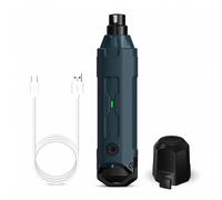 Lima de uñas eléctrica de 6 velocidades para mascotas, cortauñas para perros y gatos, herramienta de aseo silenciosa con luz LED para u
