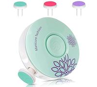 Lima de uñas eléctrica para bebés, lima de uñas eléctrica 3 en 1 para recién nacidos, recortador de uñas para bebés silencioso y seguro, recortador para dedos de los pies y los dedos (azul)
