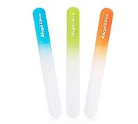 Lima de uñas para bebé, paquete de 3, cristal de tablero de esmeril, juego para recién nacidos, niños pequeños, bebés y niños pequeños, madres nuevas y baby shower, ZJC2