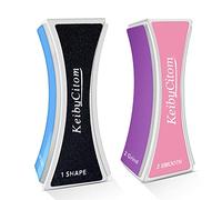 Lima De uñas Profesional - Bloque de pulido de uñas para el traje de gel de arte de uñas para uso doméstico y de salones 2 Piezas