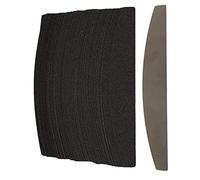 Lima de Uñas, Resistente a la Corrosión Base Adhesiva Lima de Uñas de Media Luna Resistente Al Desgaste Limas de Uñas Desechables para Principiantes para Salones de Uñas para Profesionales