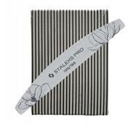 Staleks Lima de uñas EXPERT NFE-40 - doble cara, grano 100/180, capa fina de espuma, 25 unidades