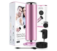 Lima eléctrica de pies para eliminar piel dura -rosa