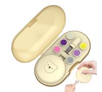 Lima Eléctrica De Uñas Para Bebé - Máquina Electrónica Para Limar Uñas De Bebé - Pulidora Con 6 Cabezales De Repuesto Para Cuidado De De Manos Y Pies Para Niños Y Adultos