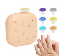 Lima Eléctrica Para Bebés - Lima de Uñas Eléctrica Recargable USB con Recortador,Herramienta de Manicura con Diseño de Luz LED y 6 Almohadillas de Pulido para Viajes, Desplazamientos, Hogar, Salón y