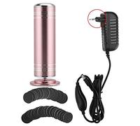Lima electrónica para pies, removedor de callos eléctrico ajustable de velocidades, automático para agrietado, Pink European standard, 110~240V