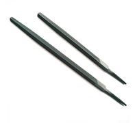 Lima en forma de triángulo para eliminación de rebabas en metal y madera, herramienta esencial para artesanía (12 pulgadas)