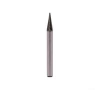 Lima giratoria de carburo de alta eficiencia con vástago de 6 mm para una gama de aplicaciones de trabajo de metal (6 mm)