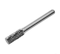 Lima giratoria de carburo de precisión con vástago de 6 mm, diseñada para acabado de agujeros interiores y procesamiento de chaflán (8 mm)