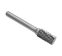 Lima giratoria de carburo de precisión con vástago de 6 mm, diseñada para acabado de agujeros interiores y procesamiento de chaflán (10 mm)