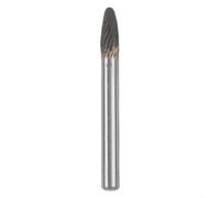 Lima giratoria de doble ranura para un corte eficiente de metal, vástago de 6 mm, adecuada para proyectos de hierro, acero y cobre (6 mm)