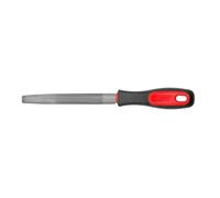 Lima - lima media caña entrefina de 8", ideal para dar acabado y pulido en superficies de madera y metal, fabricada en acero de alta calidad.