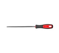 Lima - lima redonda, entrefina, 10" de longitud, ideal para alisar y darle forma a superficies metalizadas y madera. Ergonomía en su uso.