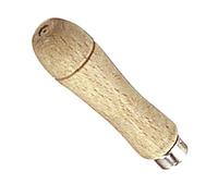 Lima - mango de madera de 120 mm, virola de acero inoxidable, ideal para trabajos de precisión en madera y metal.