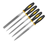 Lima Metal Juego de limas acero aleación 5 piezas | Limas manuales de precisión, lima de agujas for carpintería(3mm X 140mm)